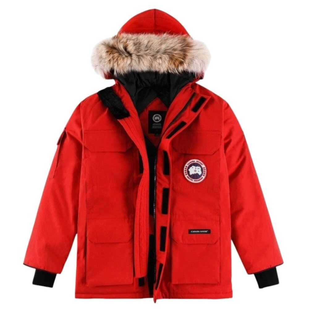 Canada Goose Expedition Parka Fusion Fit Heritage Red Jacket Coat Men's M New